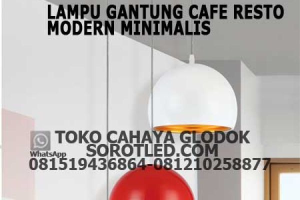 lampu gantung cafe
