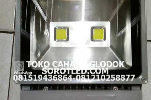 lampu sorot led 2x50 watt