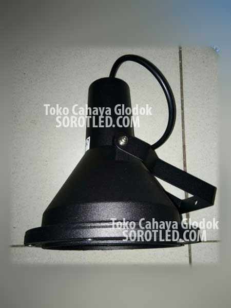 Lampu Taman PAR38 E27 Body BK