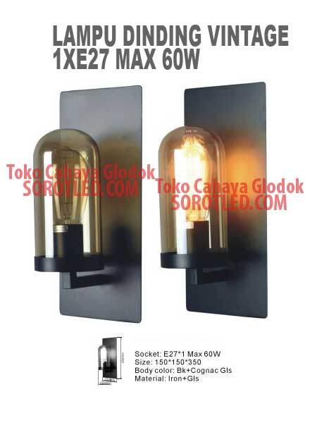 Lampu Dinding Edison Vintage