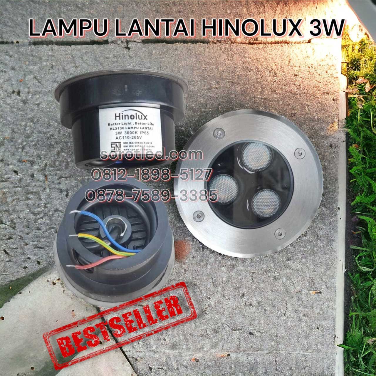lampu lantai led hinolux