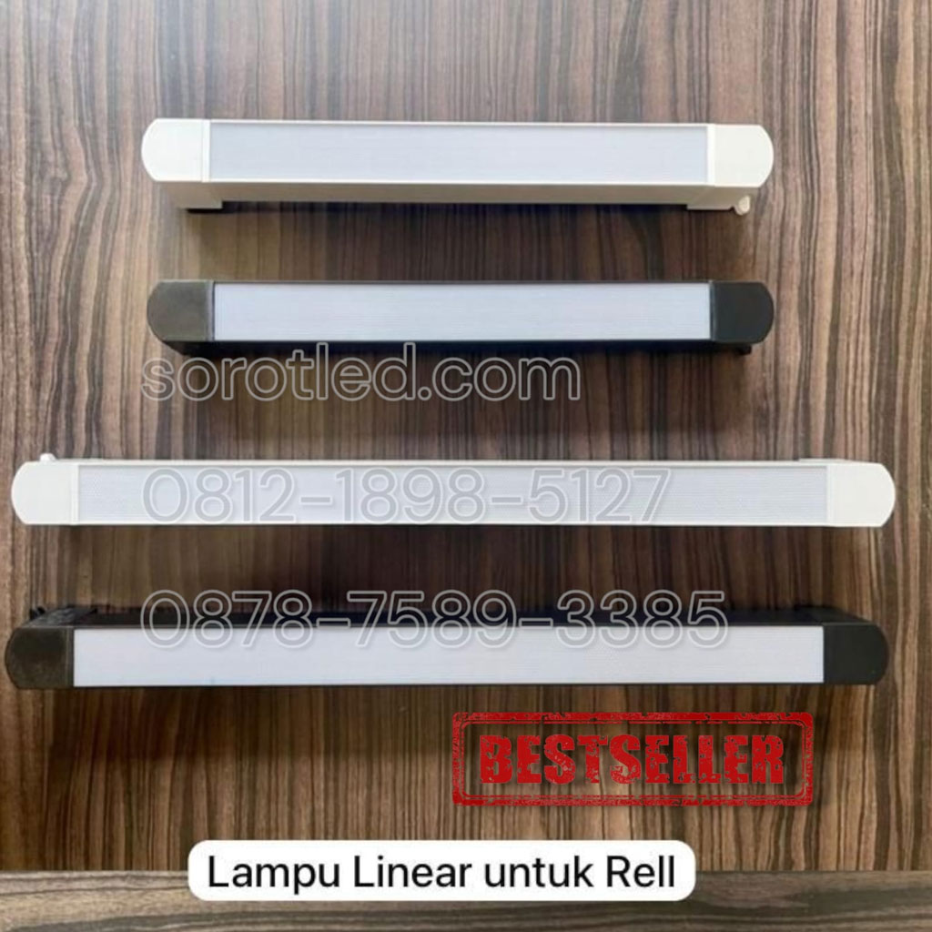lampu linear rell track