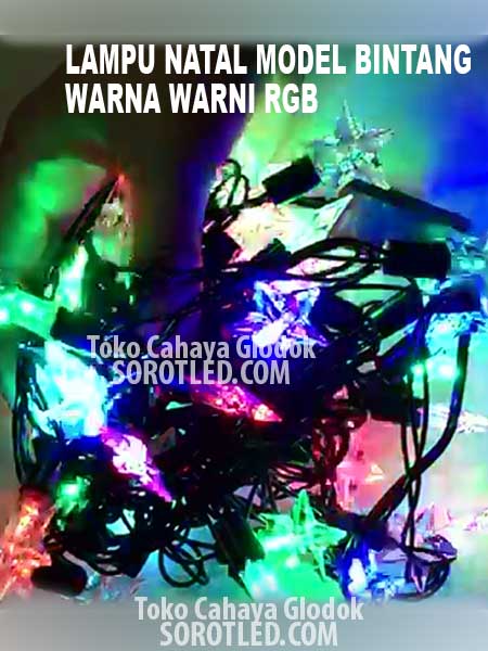 Lampu Dekoratif LED Aneka Model Warna Warni