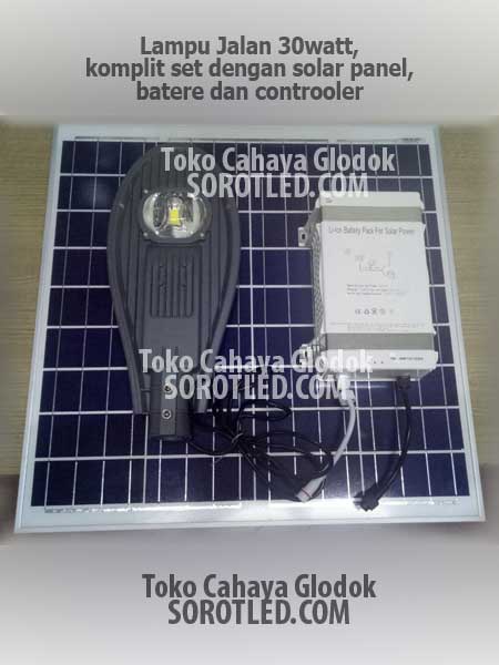lampu jalan led solarcell