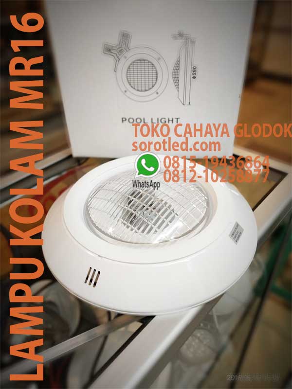 lampu pool underwater halogen