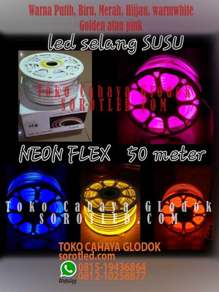 lampu selang susu led