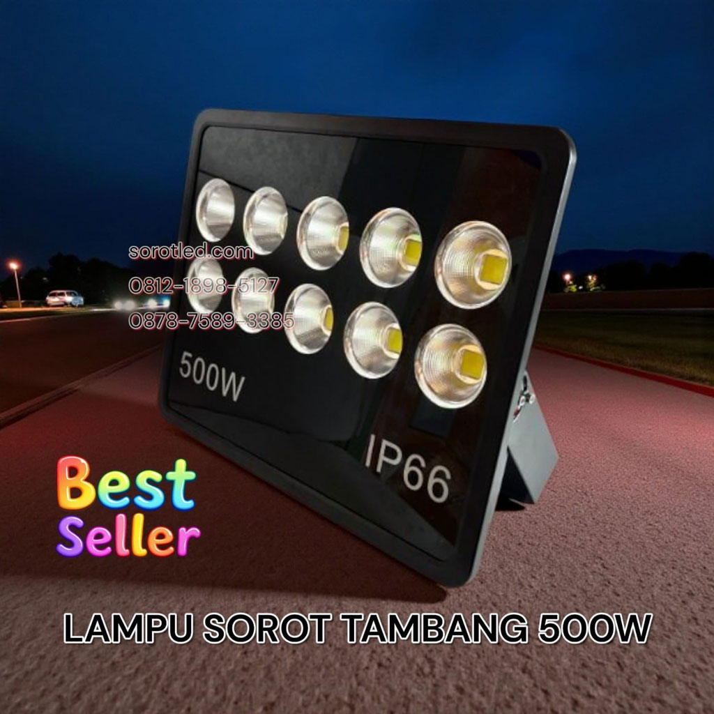 lampu sorot area tambang