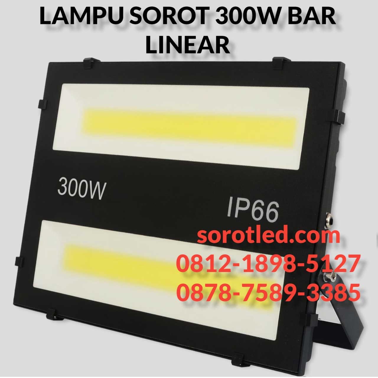 lampu sorot bar 300w