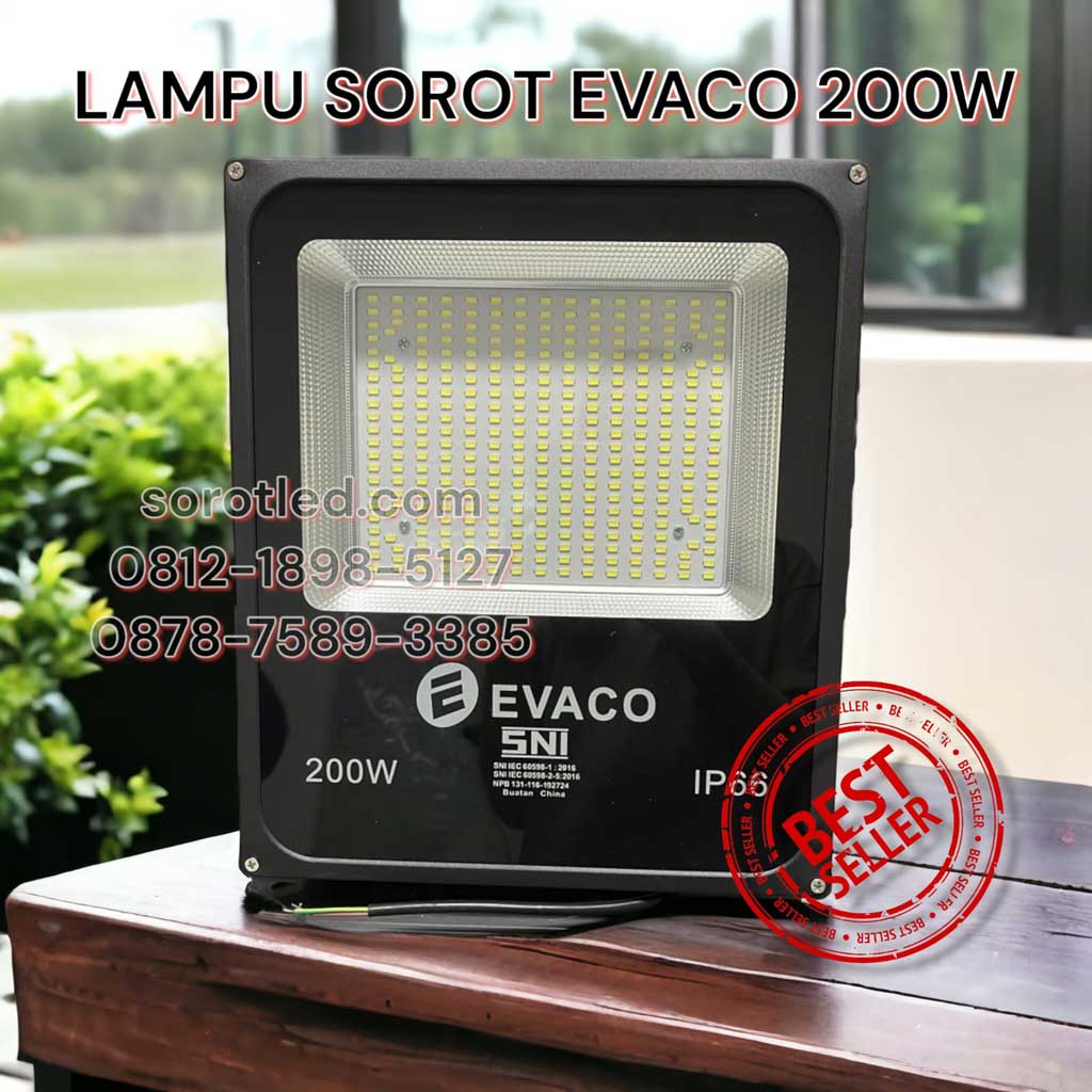 lampu sorot evaco 200w