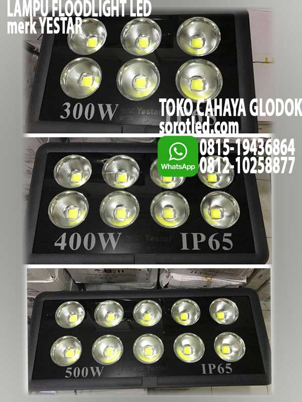 lampu sorot floodlight yestar