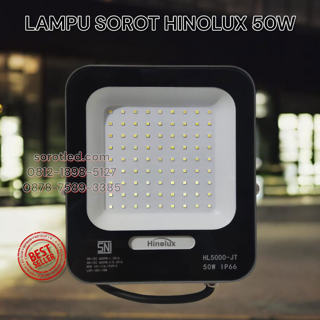 lampu sorot hinolux 50w