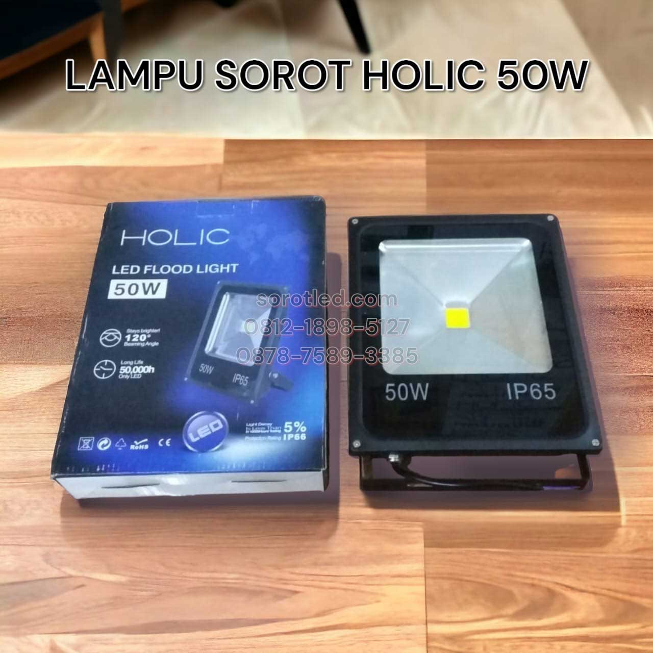 lampu sorot holic 50w