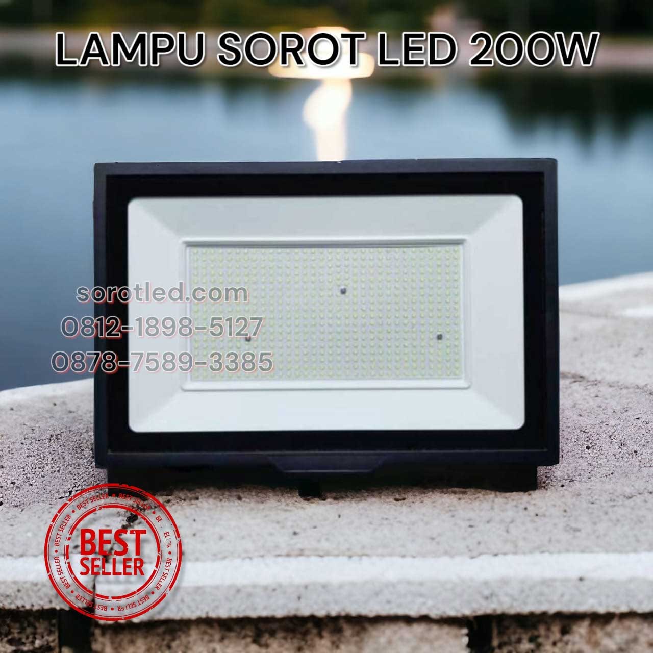 lampu sorot holylux 200w