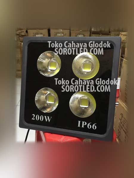Lampu Sorot LED 200watt IP66 Extra Bright