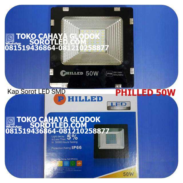 Lampu Sorot IP66 merk Philled 50w