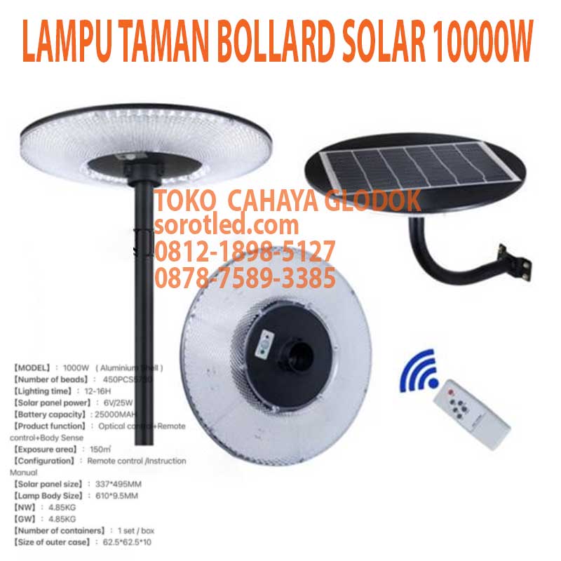 lampu taman tenaga surya