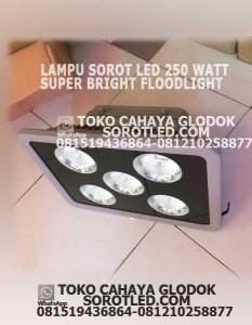 KAP Lampu Tembak Sorot LED 250 watt Brightlight