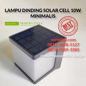 lampu dinding solar cell