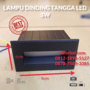 lampu dinding tangga 3w