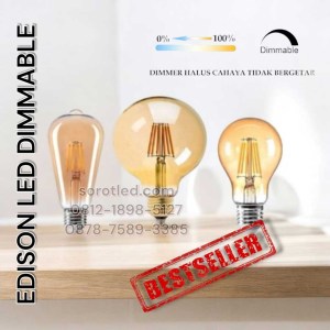 lampu edison led dimmer