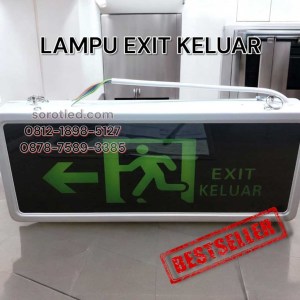 lampu emergency exit keluar