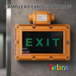 lampu exit explosion proof led 3w