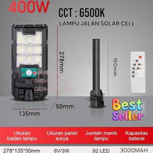 lampu jalan solar 400w