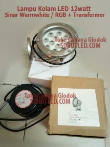 lampu underwater 12watt led