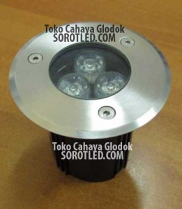 Lampu Lantai LED 3x1watt Chip EPILEDS