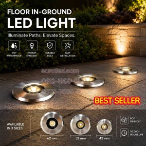 lampu lantai led ip65 12v 220v