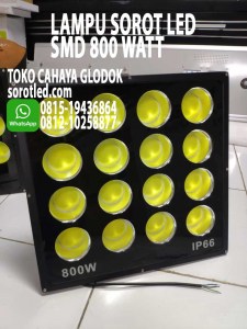 lampu led floodlight 800w