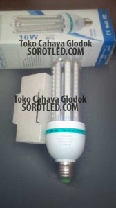 Lampu Jagung LED 16watt E27 CCT White Warmwhite