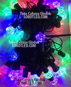 Lampu Natal 100LEDs RGB Indah Menarik