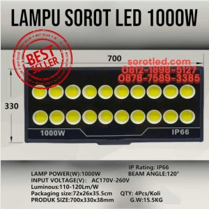 lampu sorot 1000w terbaru