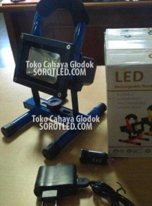 Lampu Sorot Darurat SMD LED 10watt Harga Ekonomis
