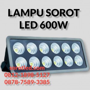 lampu sorot led 600w