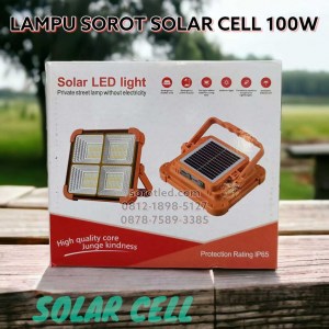 lampu sorot portable 100w