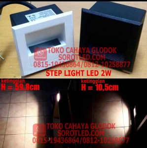 lampu step light led