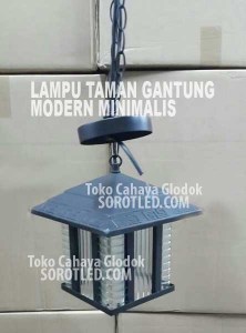 Jual Lampu Taman Gantung Modern Minimalis