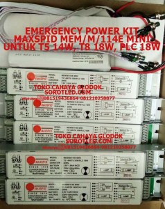 Maxspid MEM M 114E Emergency KIT untuk T5 Fluorescent